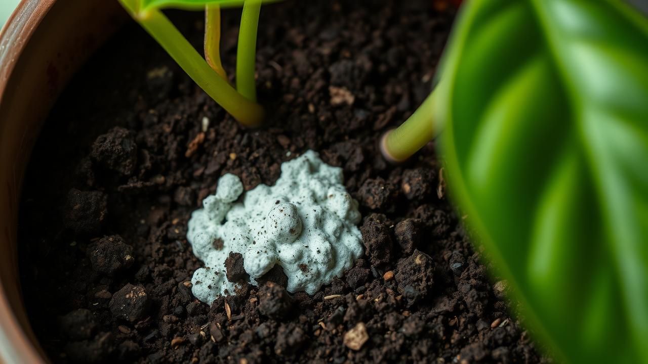 Depot Blanc Terreau Danger Plantes