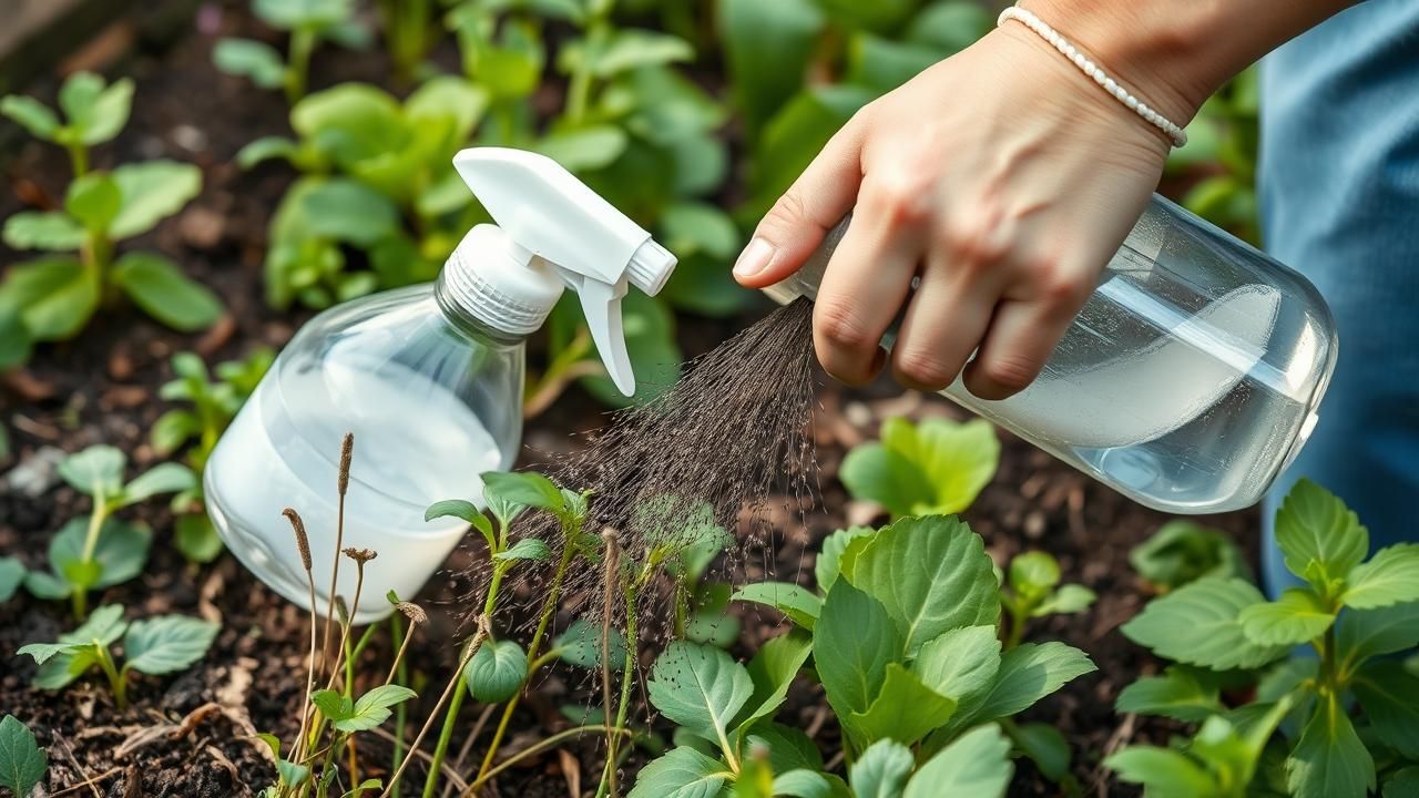 Desherbant Maison Sel Jardin Sans Mauvaises Herbes