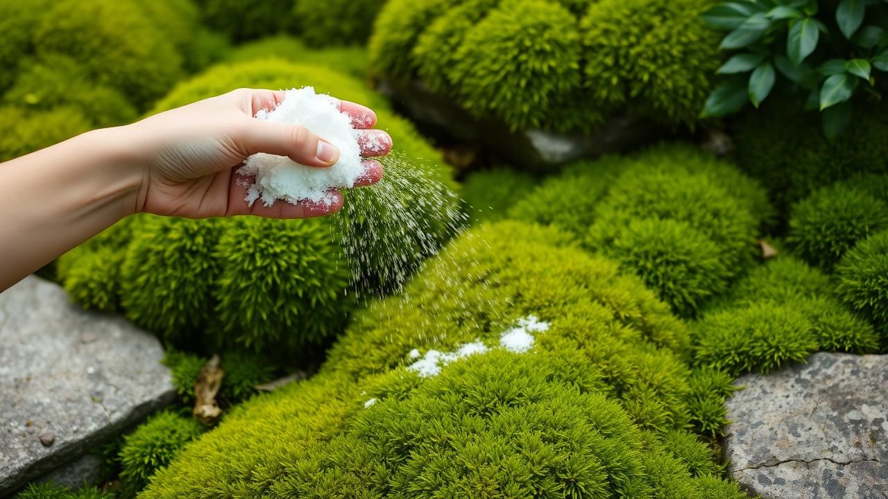 Eliminez Mousse Jardin Geste Simple