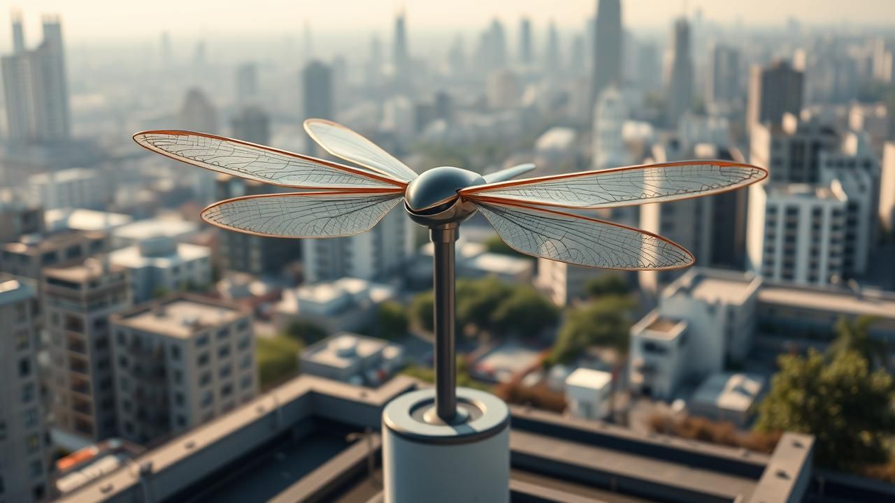 Eolienne Dragonfly Innovation Energie Urbaine