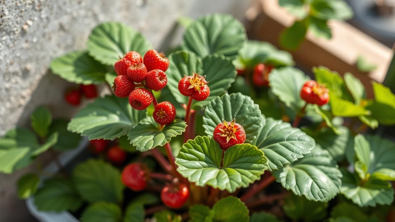 Epinard Fraise Legume Oublie Jardins Ombrages