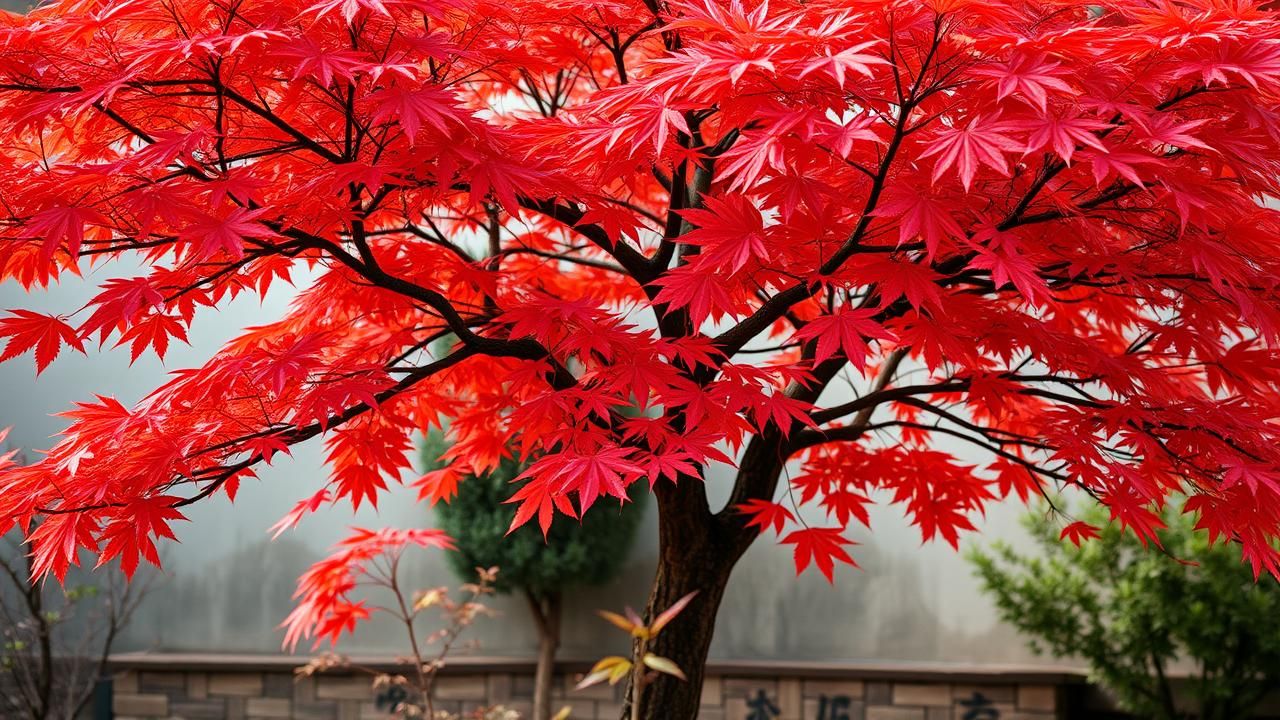 Erable Japonais Arbre Resistant Gel