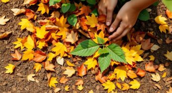 Feuilles mortes : la solution gratuite et écologique pour un jardin florissant sans effort