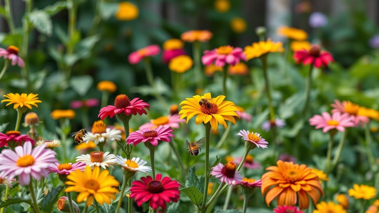 Fleurs Eliminent Nuisibles Sans Chimie