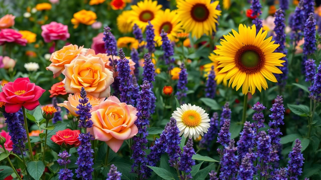 Fleurs Planter Mai Jardin Spectaculaire Ete