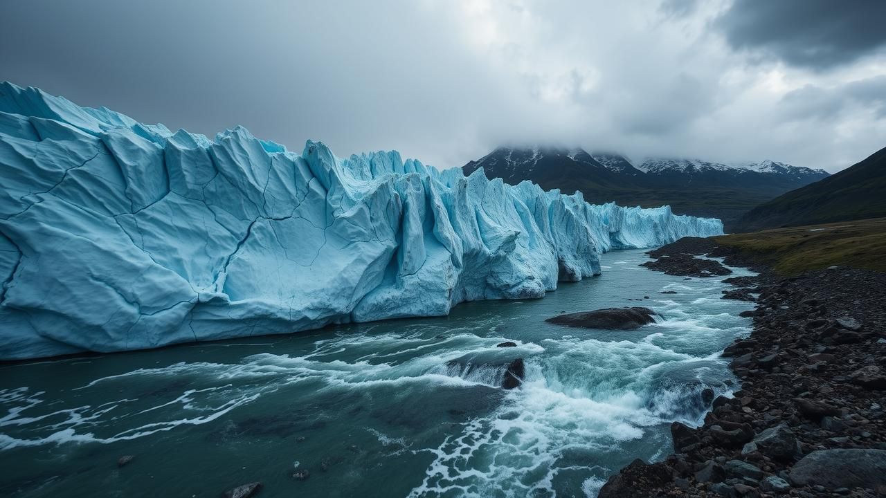 Fonte Glaciers Urgence Climatique