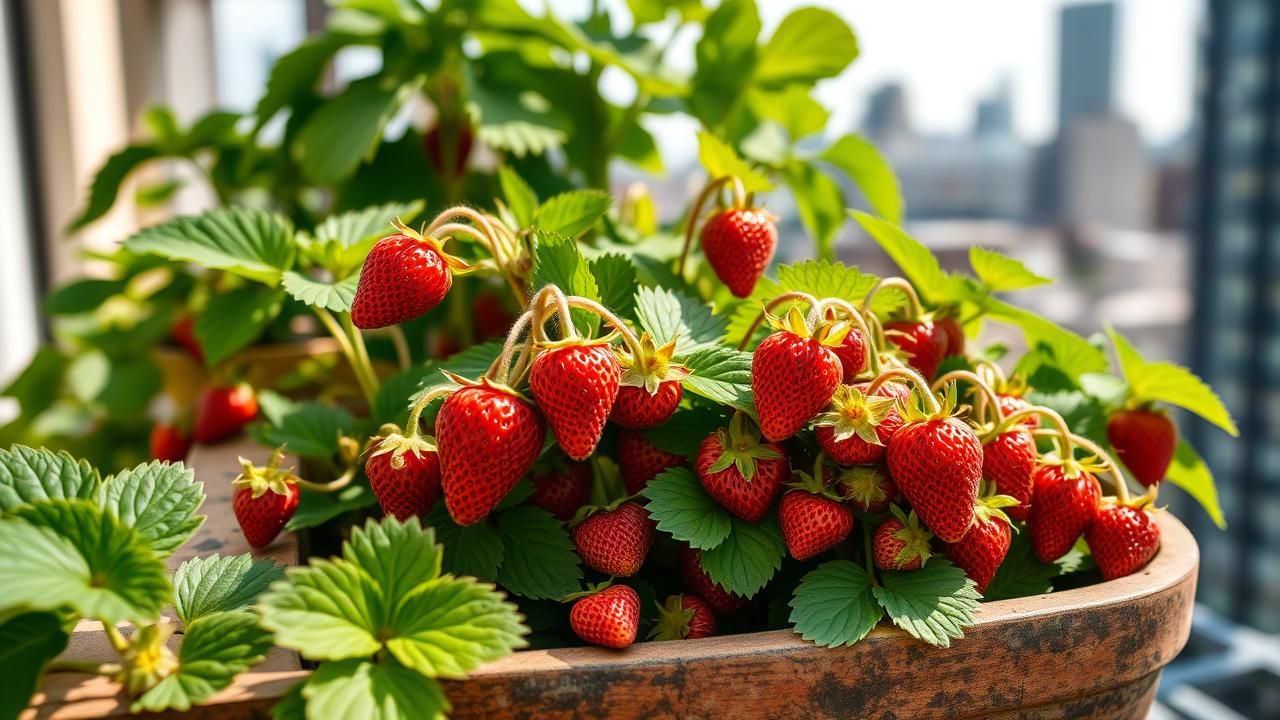 Fraise Des Bois Cultivez Tresor Sucre Balcon