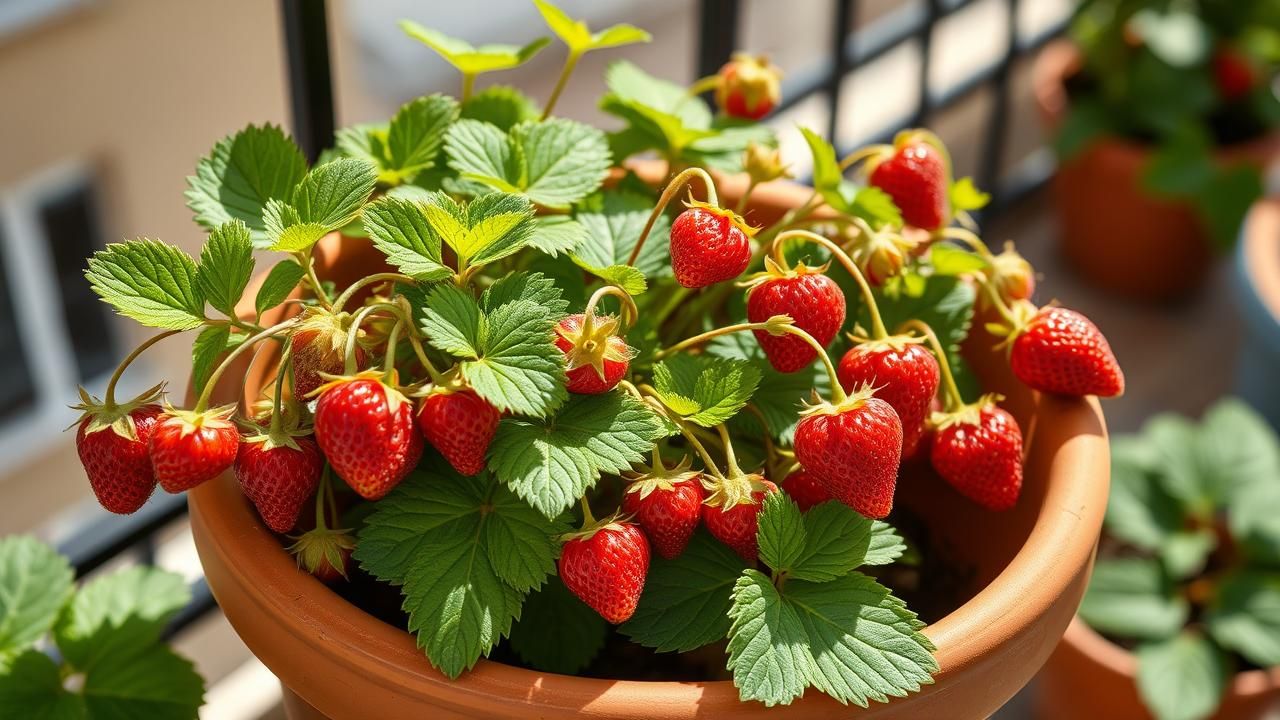 Fraises Bois Cultiver Balcon 2024