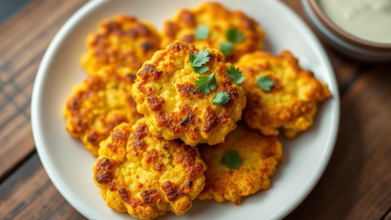 Galettes Choufleur Curry Recette Savoureuse