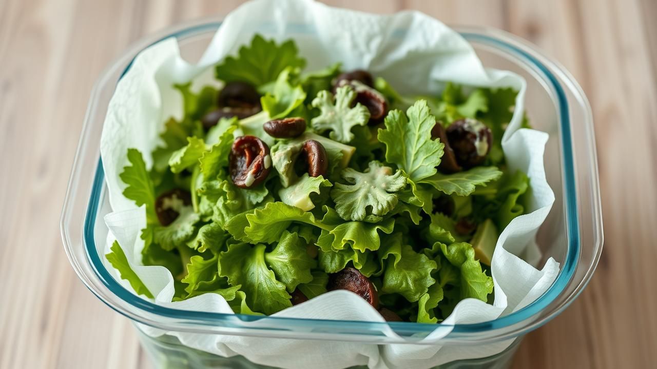 Gardez Votre Salade Fraiche Plus Longtemps