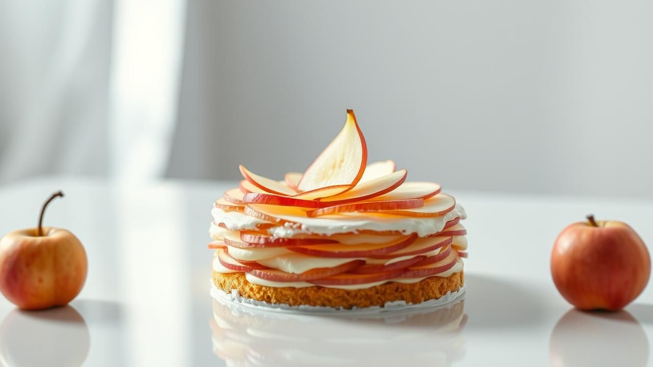 Gateau Invisible Pommes Poires