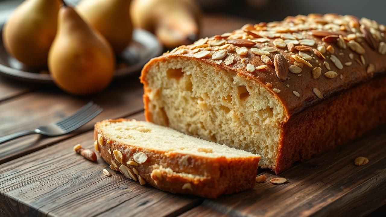 Gateau Poire Amande Recette Moelleuse