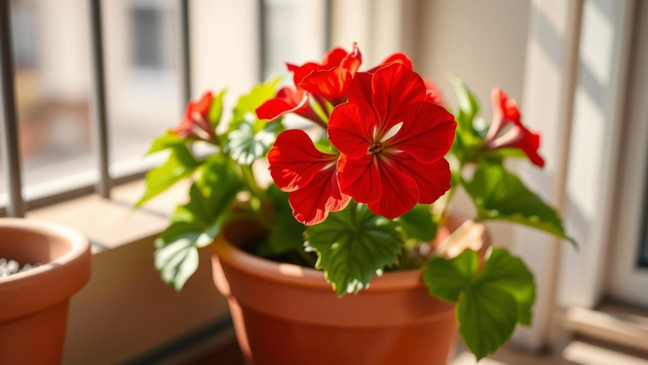 Geraniums Astuce Tripler Floraison Ete