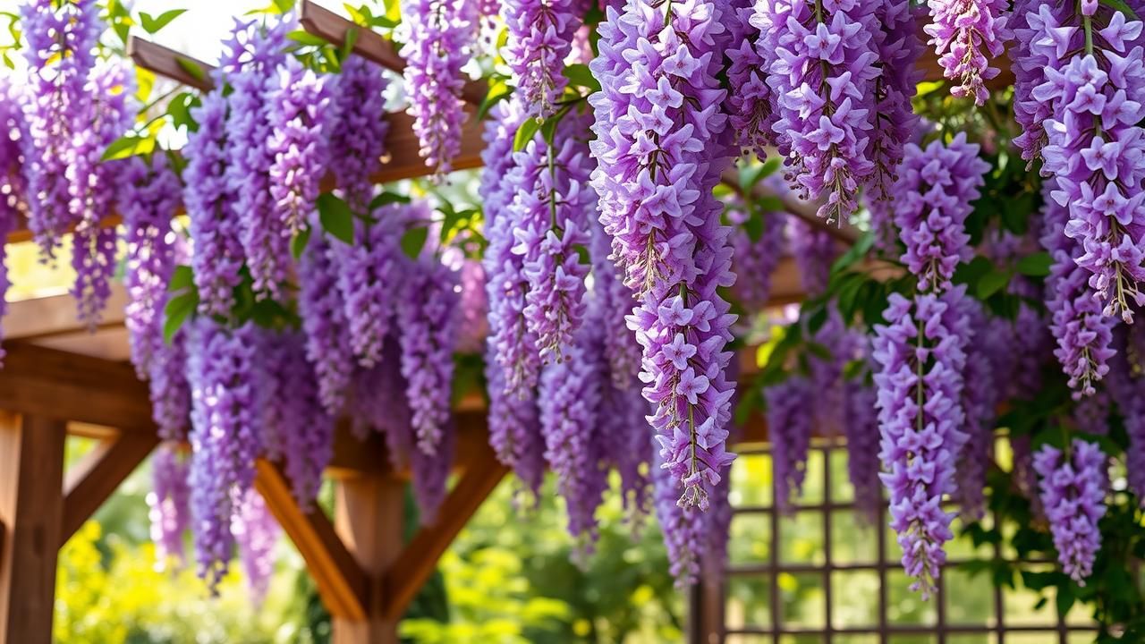 Glycine Plante Protege Maison Chaleur