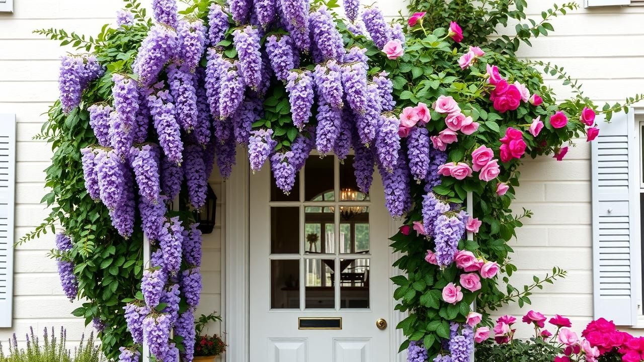 Glycine Transforme Facade Sans Entretien