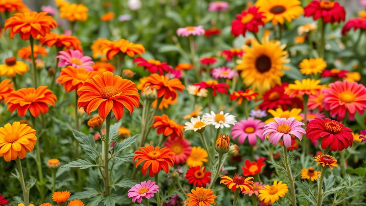 Graines Faciles Jardin Fleuri
