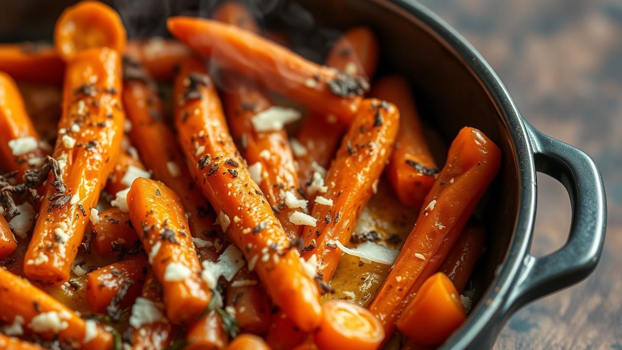Gratin De Carottes Cumin Parmesan
