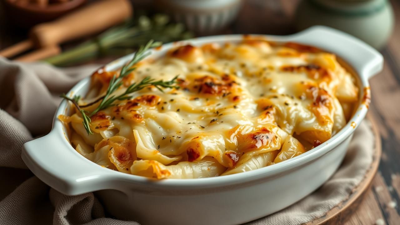 Gratin Poireaux Navets Comte Hiver