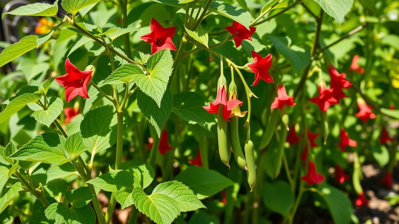 Haricot Espagne Tresor Potager Chaleur