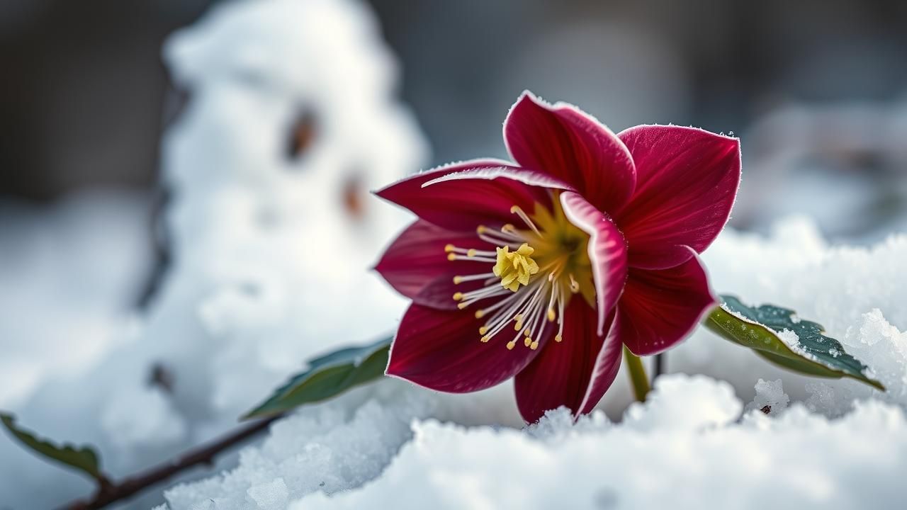 Hellebore Fleur Magique Hiver