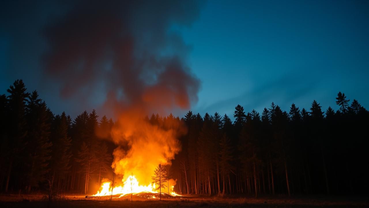 Impulsions Micro Ondes Feux Foret Inexpliques
