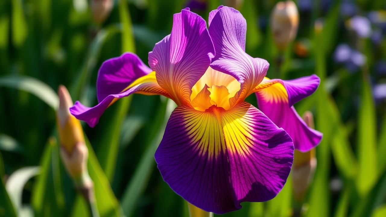 Iris Germanica Plante Facile Jardin