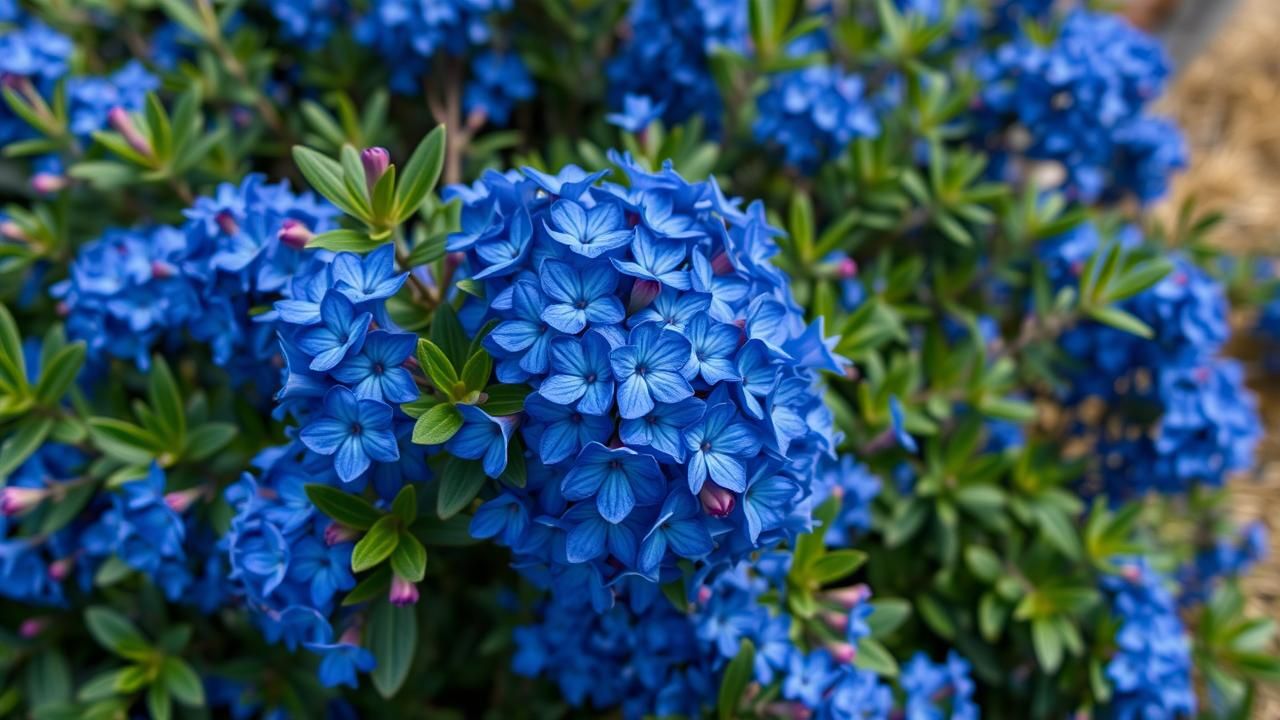 Jardins Cotiers Buisson Bleu Embruns