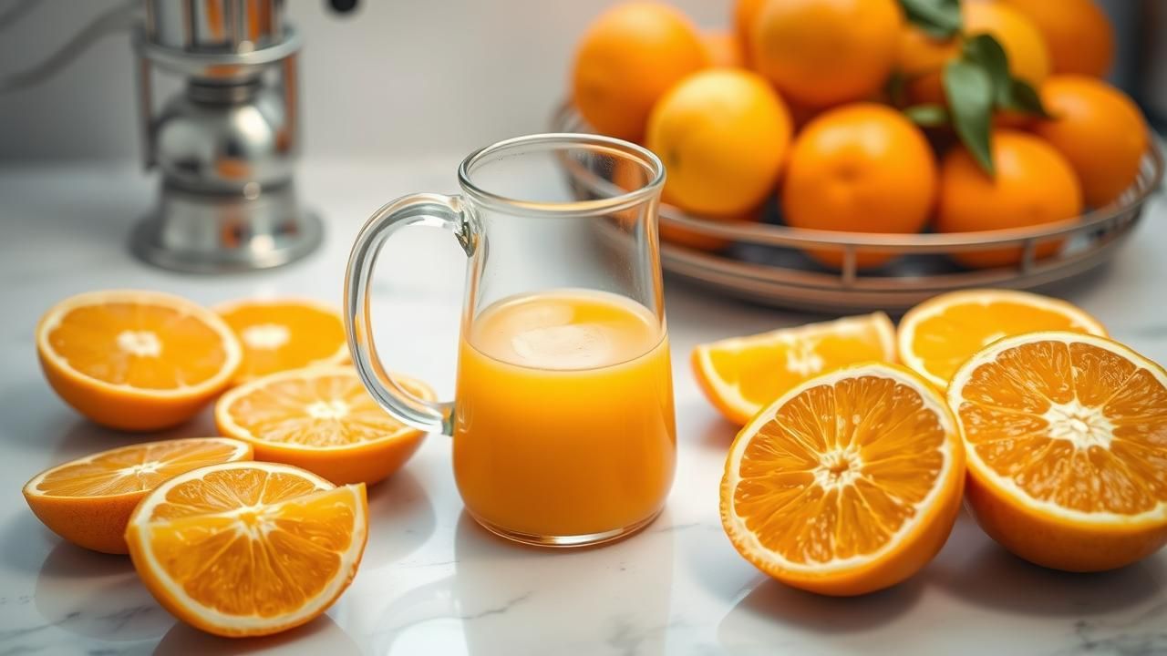 Jus Dorange Maison Combien Doranges Pour Un Litre