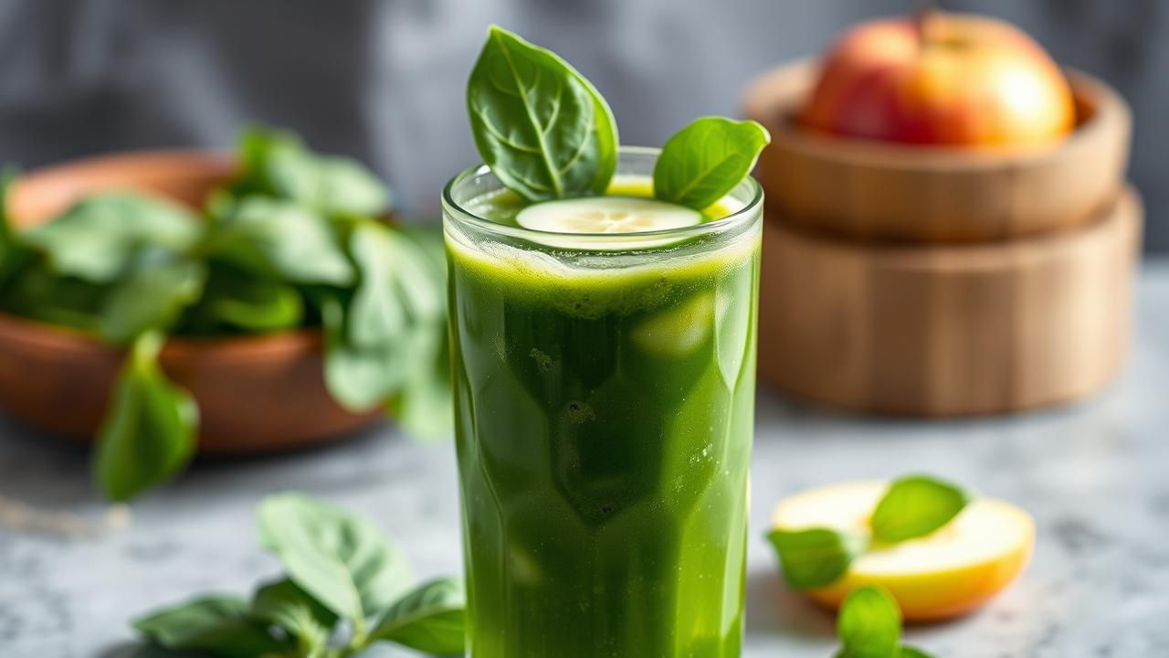 Jus Vert Miracle Bienfaits Sante
