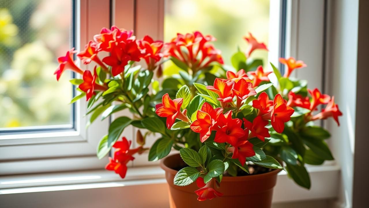 Kalanchoe Plante Fleurit Hiver Secret