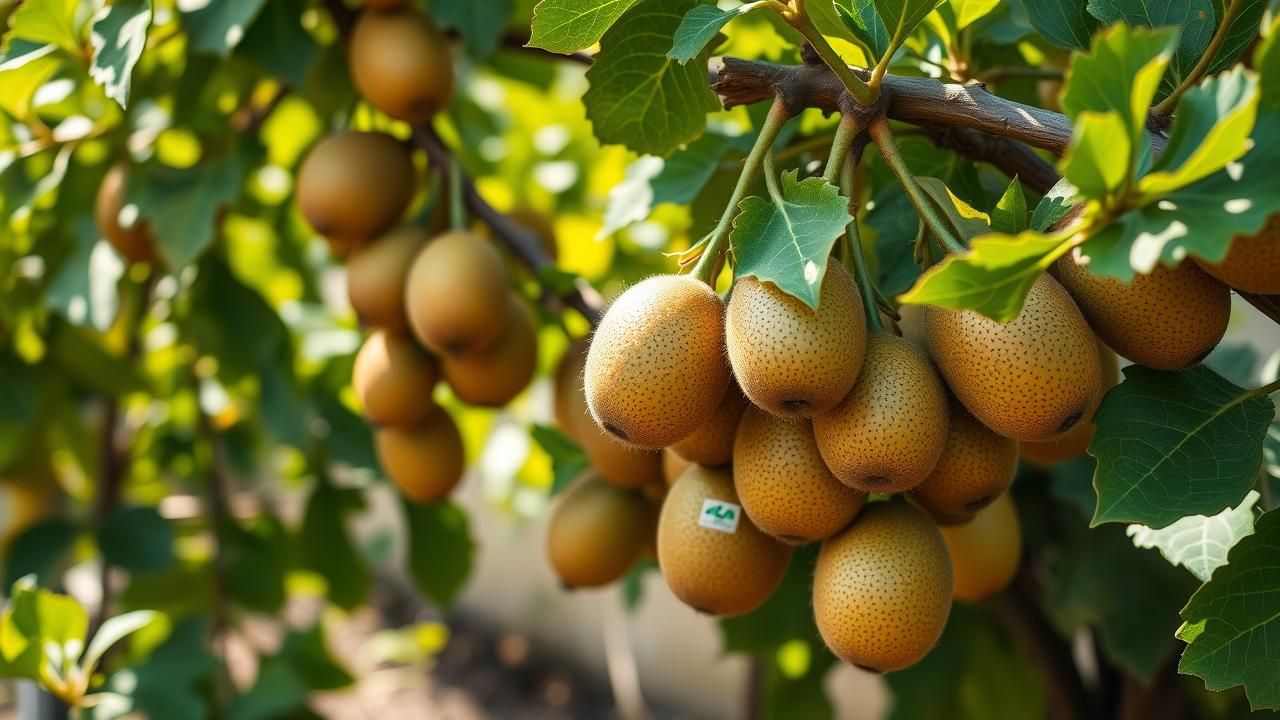 Kiwi Jardin Rechauffement Climatique