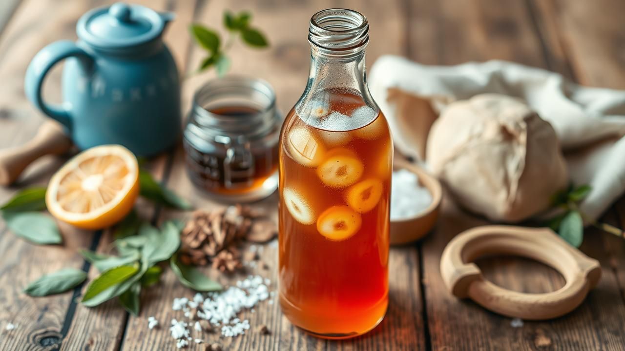 Kombucha Boisson Ancestrale Supermarches