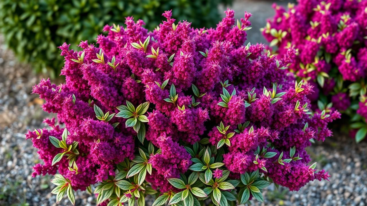 L Arbuste Pourpre Star Des Jardins