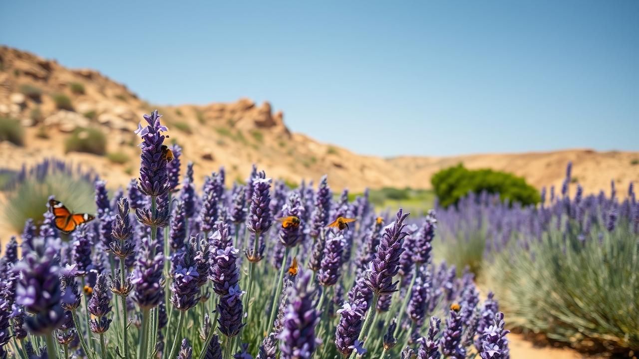Lavande Plante Magique Sols Pauvres Oasis
