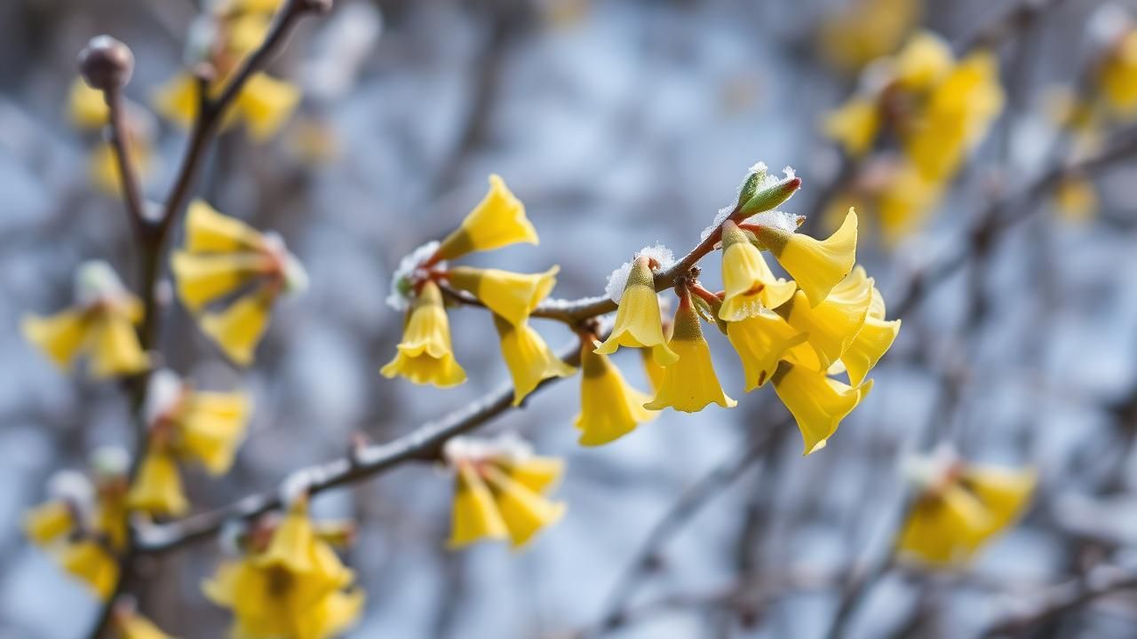 Le Secret Du Jardin Dhiver Arbuste Parfume Fleurit Froid