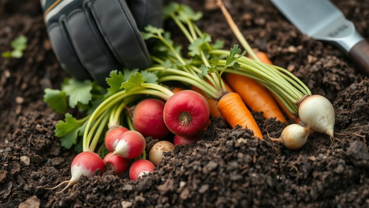 Legumes Racines Recolte Juin