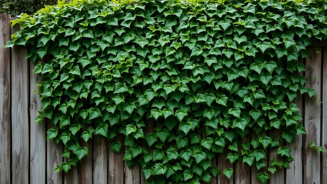 Lierre Plante Magique Cloture Verdure