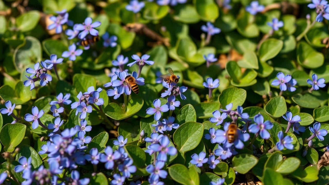Lierre Terrestre Plante Erosion Pollinisateurs