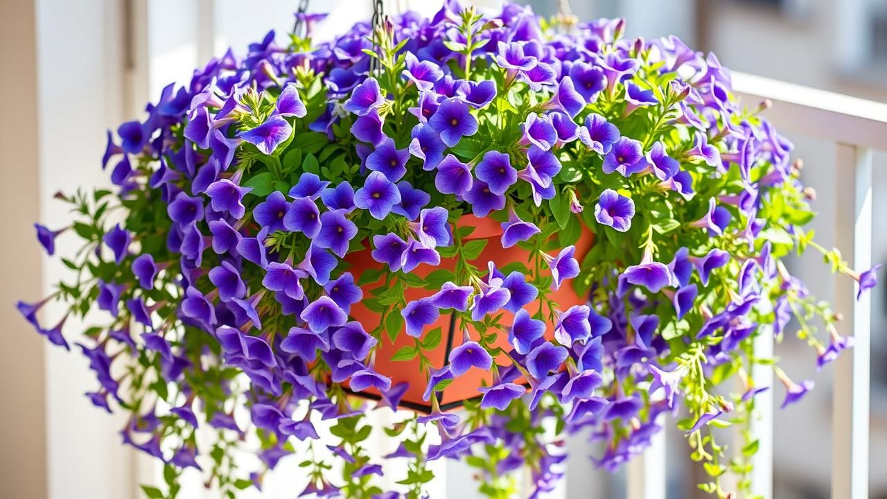 Lobelia Erine Plante Balcon Cascade Fleuries Ete