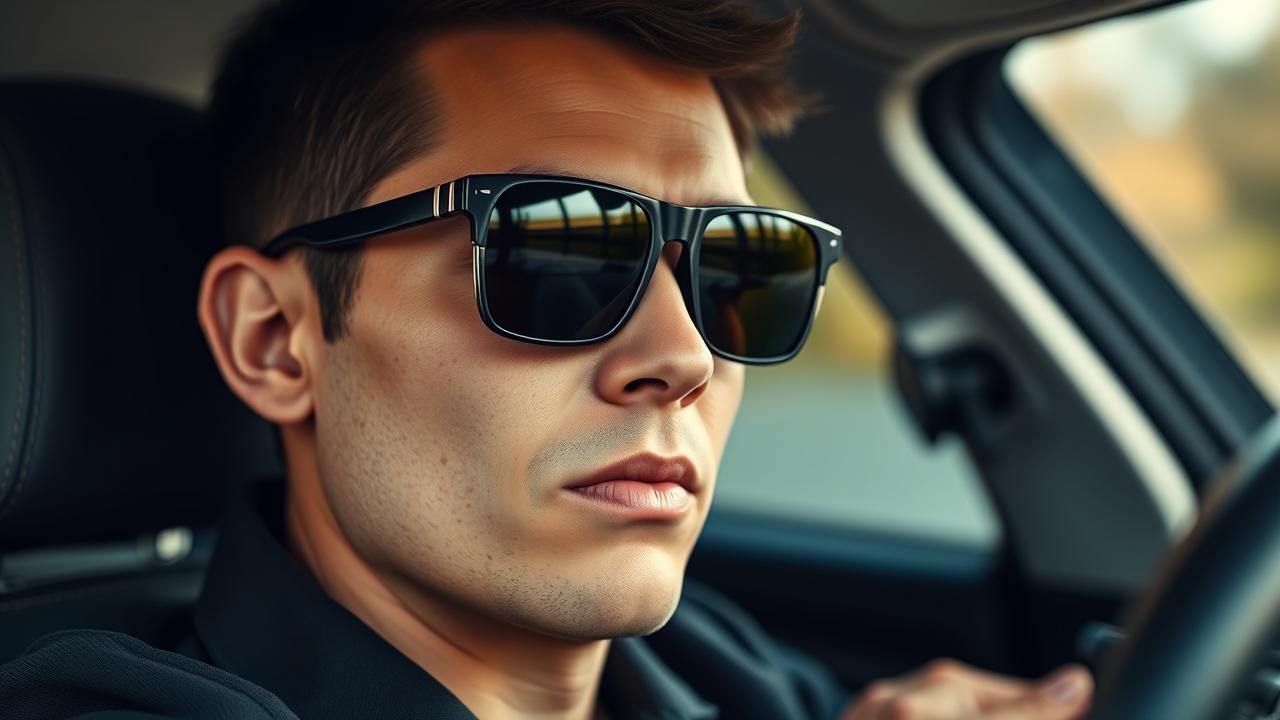 Lunettes Soleil Volant Interdites Amende