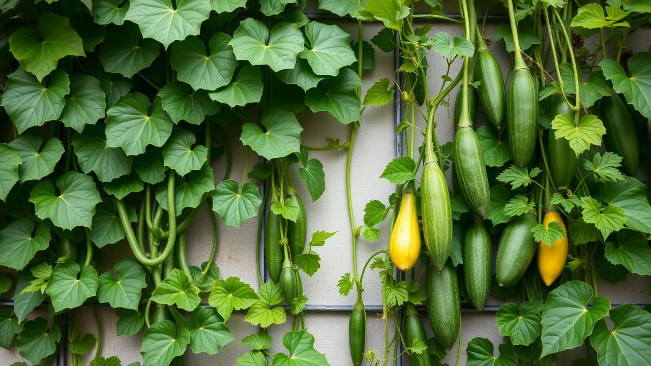 Mai 3 Legumes Grimpants Mur Vegetal