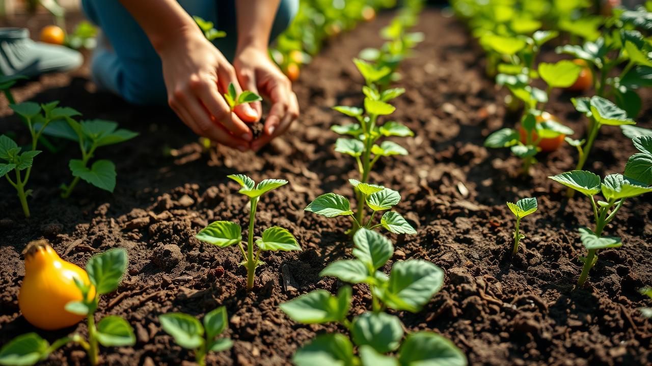 Mai Moment Crucial Planter Legumes Ete
