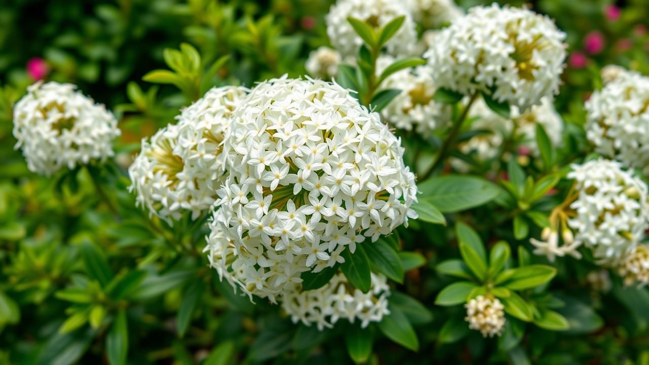 Mai Planter Arbuste Fleurs Spectaculaires