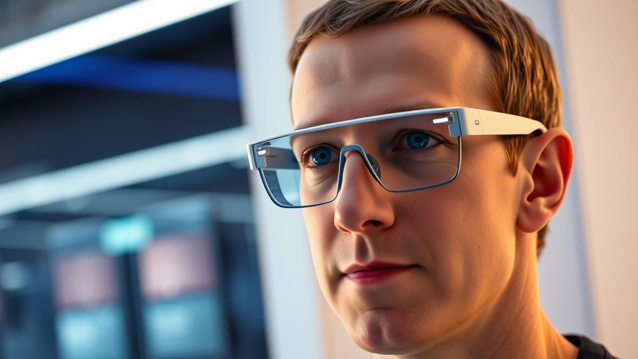 Mark Zuckerberg Predit Fin Smartphones Lunettes Intelligentes