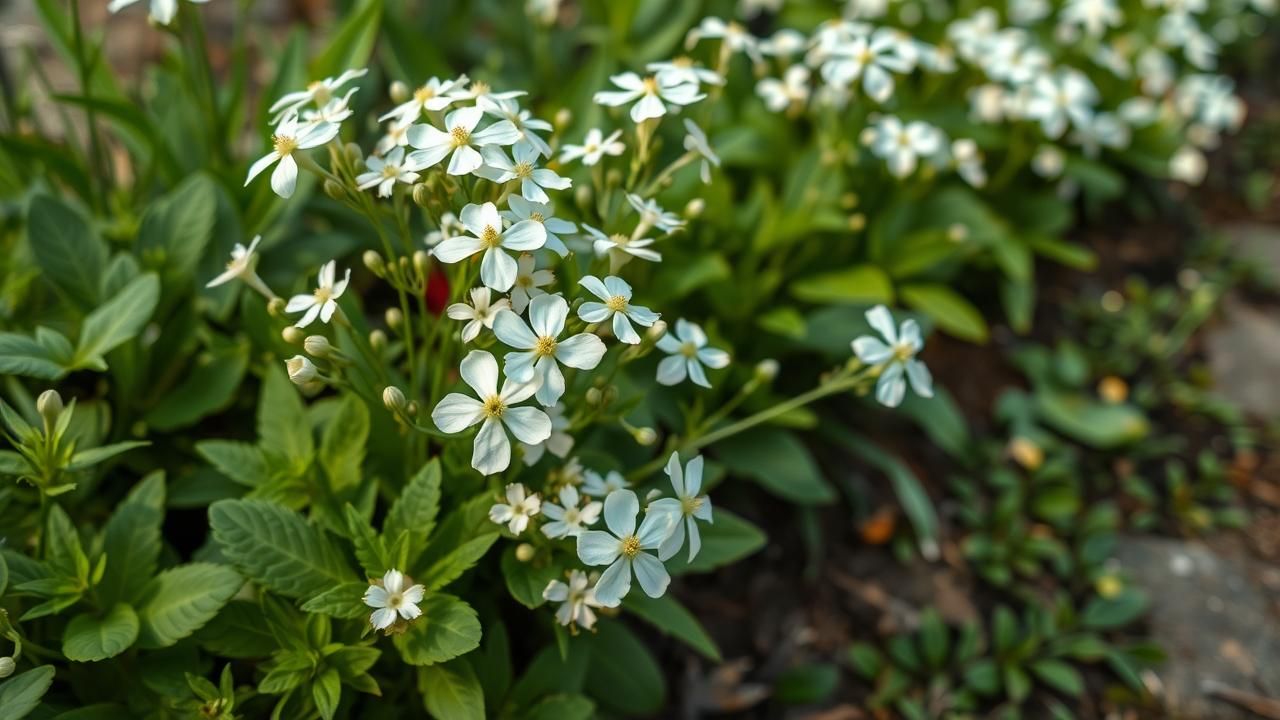 Matricaire Plante Resistante Fleur Gel