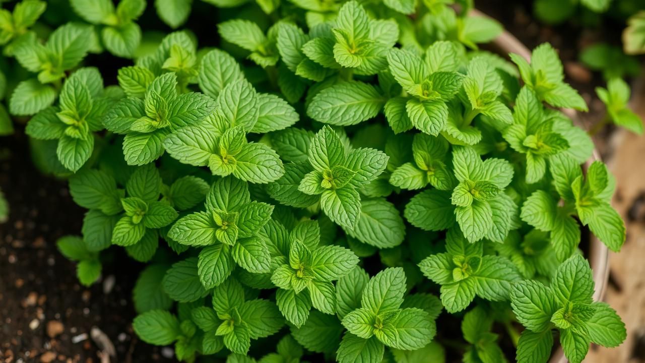 Menthe Plante Protege Potager Rongeurs