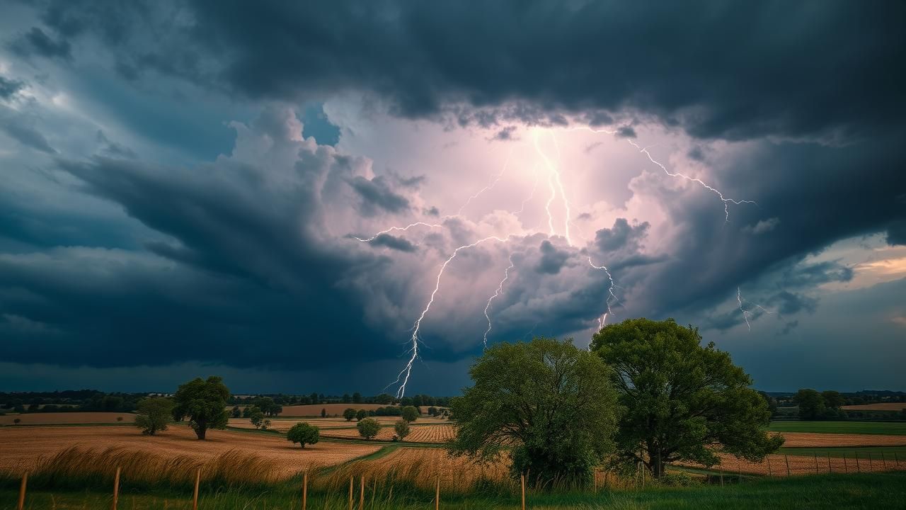 Meteo Degradation Orages France Semaine