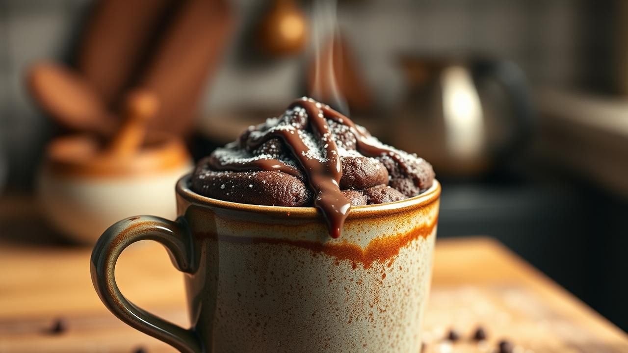 Mug Cake Chocolat Sans Micro Ondes Recette Express
