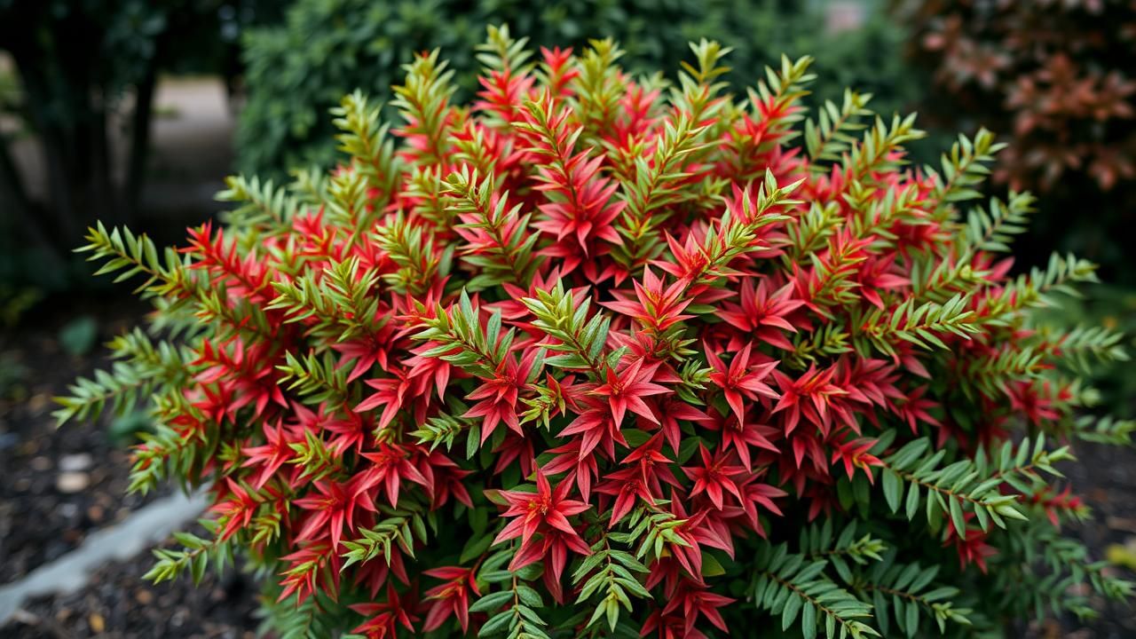 Nandina Domestica Plante Miracle Jardins Ombre