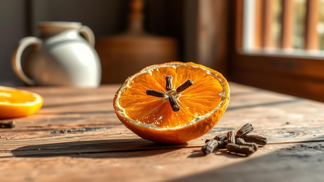 Orange Sechee Astuce Naturelle Contre Mouches